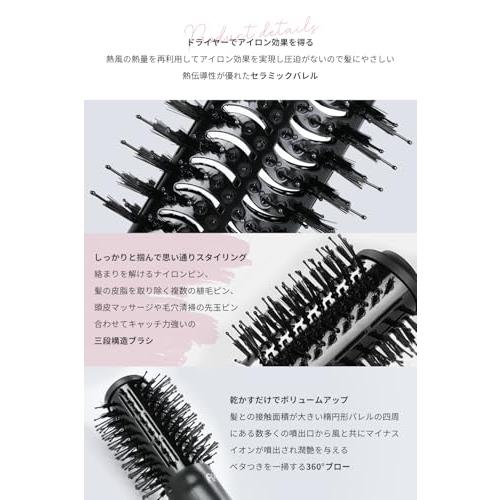 SAZIKA くるくるドライヤー カールドライヤー ミニ ボリューム SAZIKA くるくるドライヤー カールドライヤー ミニ ボリューム