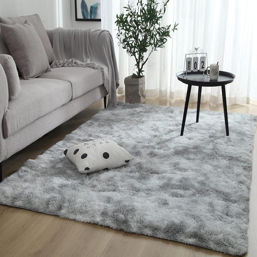 高品質 × ラグ 北欧風 カーペット 洗えるラグ 滑り止め付 洗えるラグマット 135×185cm 長方形 滑り止め付 ホットカーペット対応