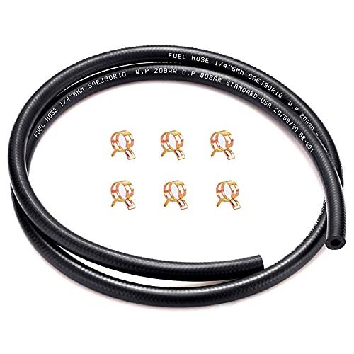 Pronese 燃料ホース 内径6mm ガソリンホース 3層管 全長1m ホース