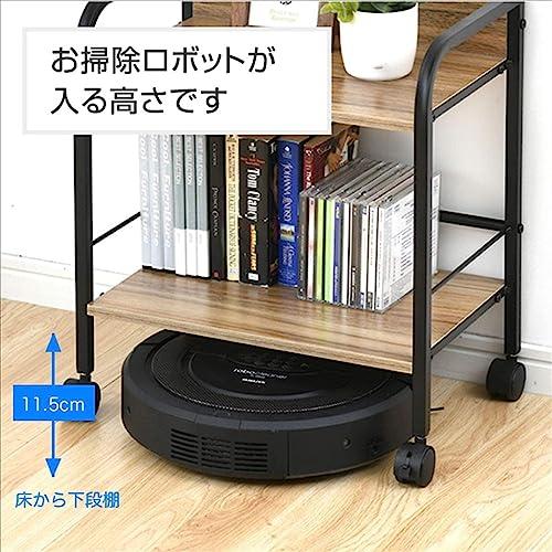 山善(YAMAZEN) ラック キャスター付き 2段 カラーボックス用収納