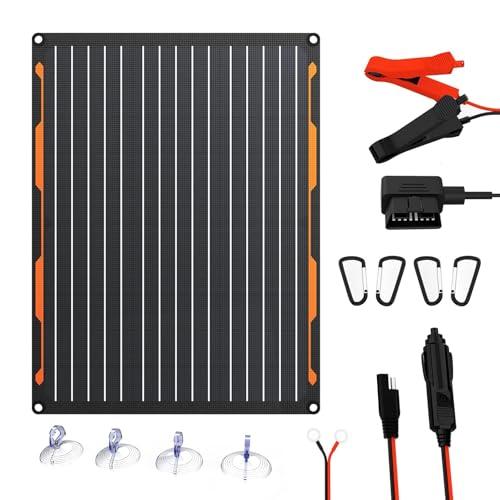 FlexSolar 車 ソーラーパネル トリクル充電キット20W 12V ソーラー充電