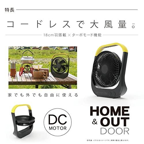 トップランド 卓上扇風機 デスクファン [ どこでもFAN ホーム