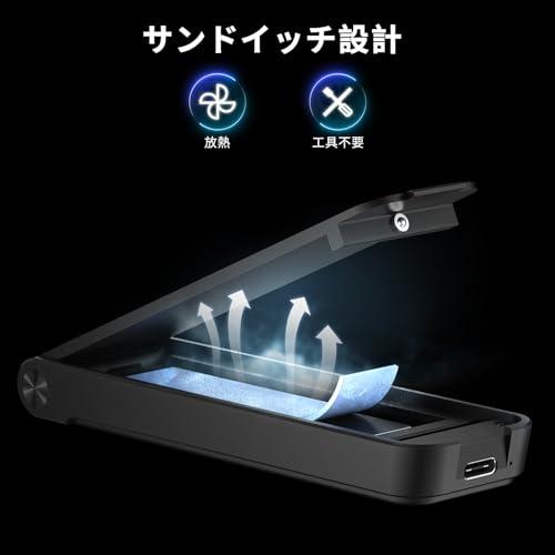FIDECO M.2 NVME SSDエンクロージャー SSD 外付けケース USB 3.2 Gen 2