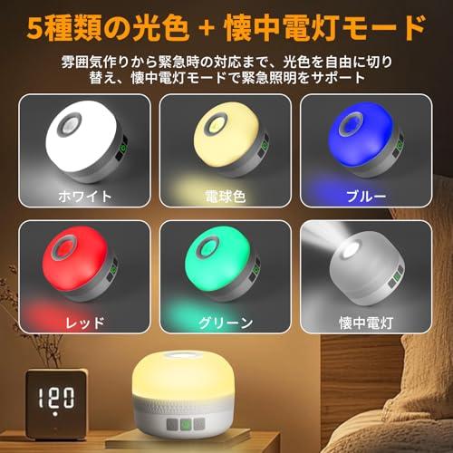 2IN1 RGB LED ランタン キャンプランタン 懐中電灯機能 超高輝度