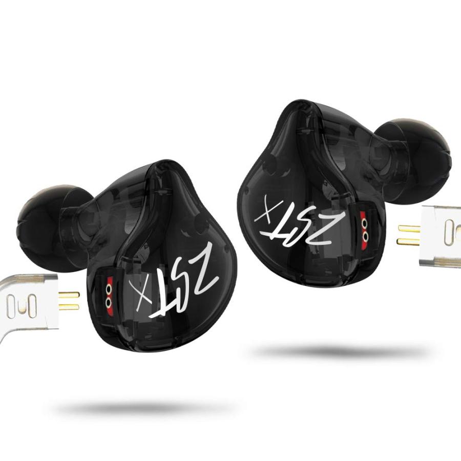 KZ ZSTX 1BA+1DD ハイブリッドイヤホン 重低音 イヤモニ カナル型 中華