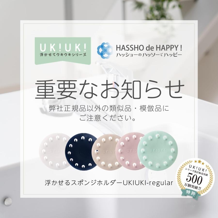 八商商事 hassho 浮かせるスポンジホルダー UKIUKI スポンジ置き