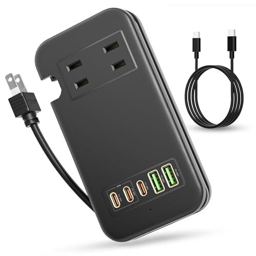 素直な虹 電源タップ USB-C コンセント PD 65W Type-C 3つUSB-C ポート
