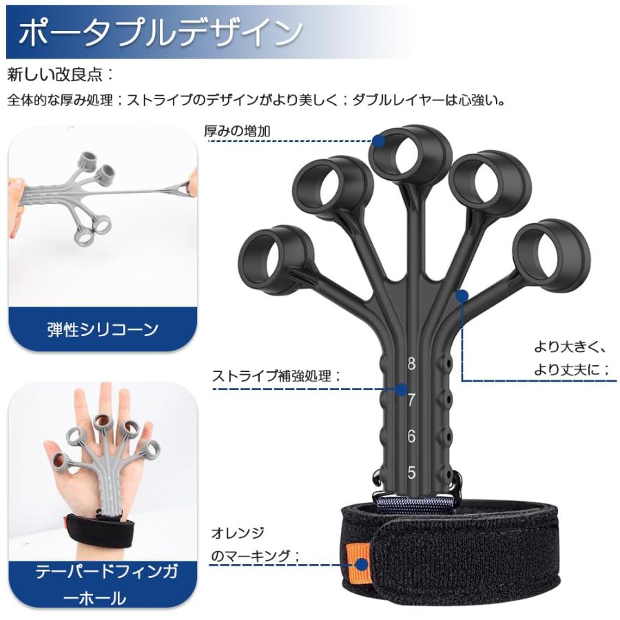 フィンガートレーナー ハンドグリップ Amazon | RUITING ハンドグリップ フィンガートレーナー 指