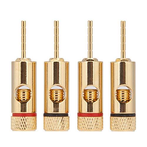 WYVERN AUDIOバナナプラグをプッシュ式スピーカーターミナル用プラグ