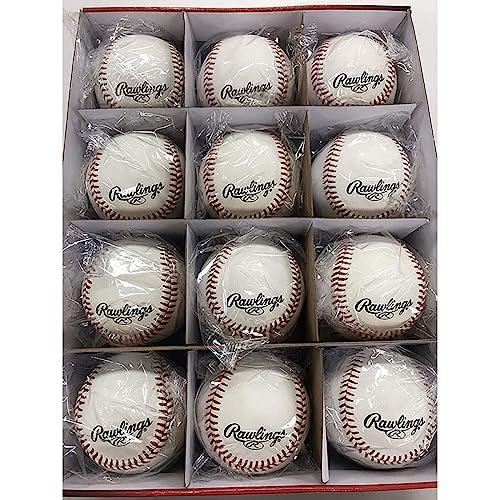 Rawlings(ローリングス)野球用 ボール 硬式用練習球(1ダース) R462PRD 12個の画像