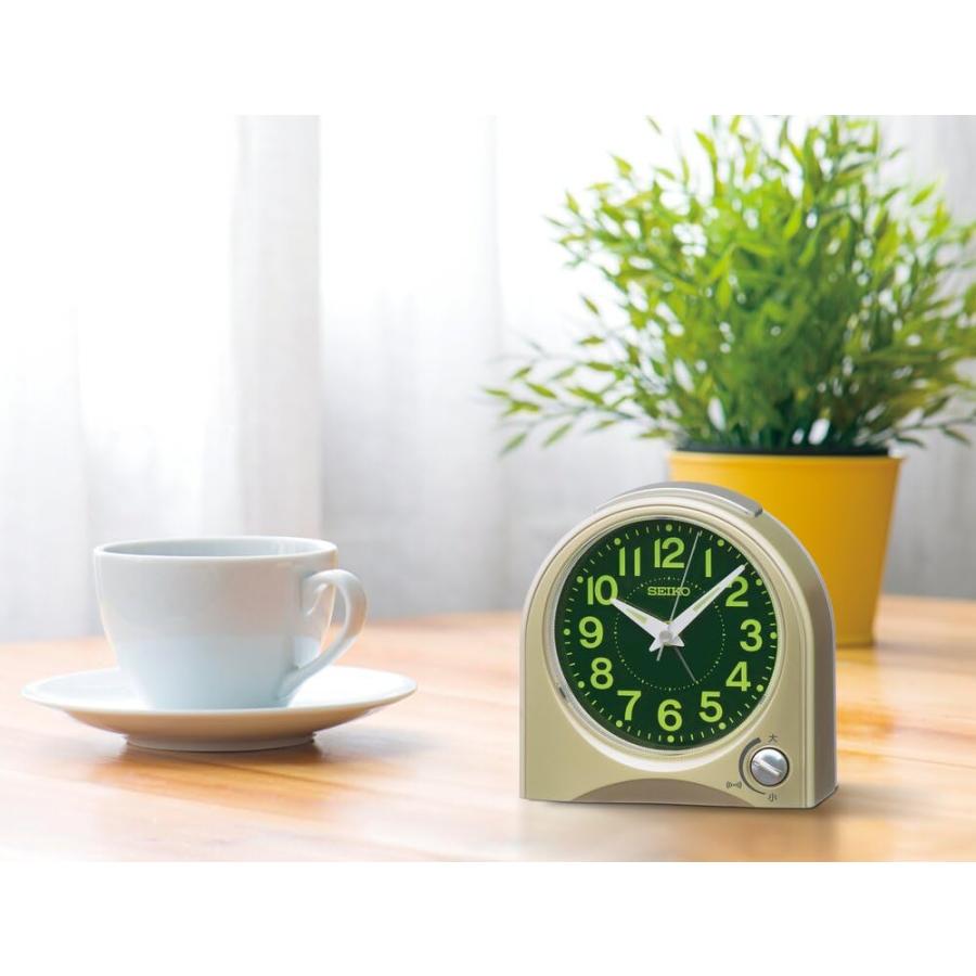 セイコークロック(Seiko Clock) 目覚まし時計 置き時計 アナログ 薄