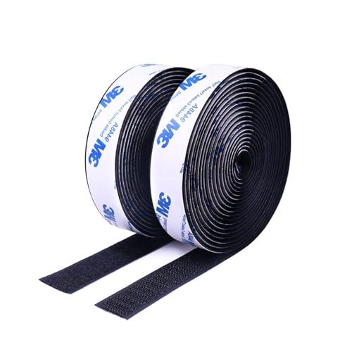 Kocana ファスナーテープ マジックテープ ベルクロテープ 強力両面テープ付き 強粘着裏糊付 面ファスナー 両面テープ オス メス 耐熱 防 の商品画像