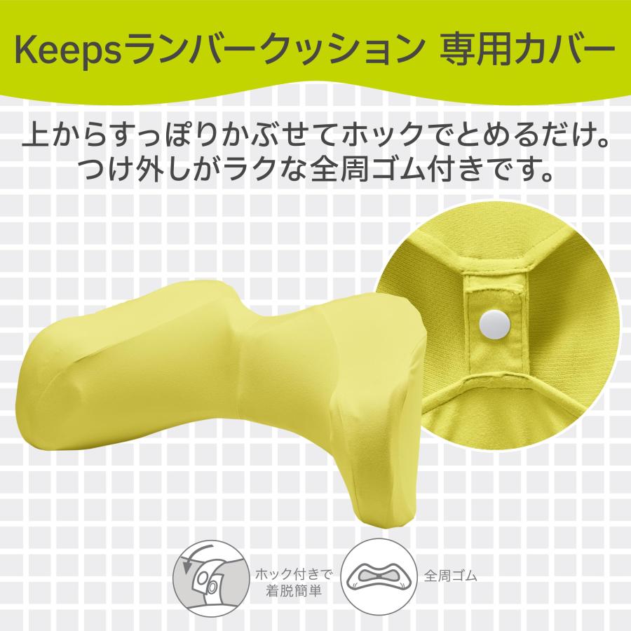 nishikawa 西川 キープス ランバークッション 腰クッション 専用カバー