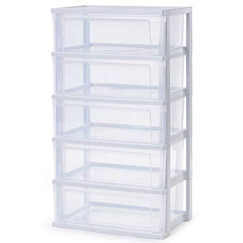 アイリスオーヤマ5段ワイド IRIS OHYAMA（アイリスオーヤマ） チェスト ワイドチェスト 5段 W-545