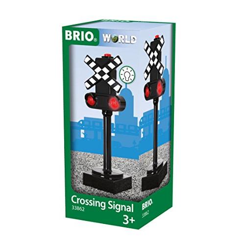 BRIO ライト付き踏切シグナル 33862 : アールツー - 通販