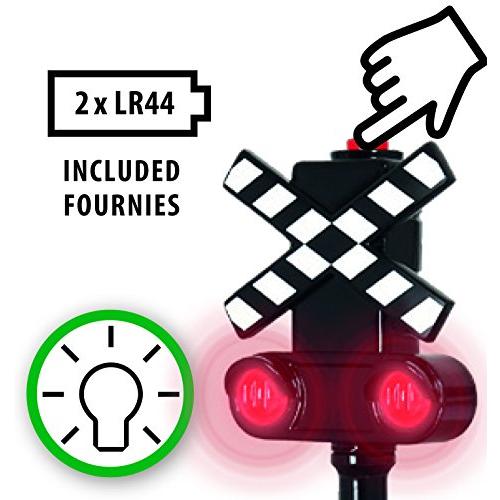 BRIO ライト付き踏切シグナル 33862 : アールツー - 通販