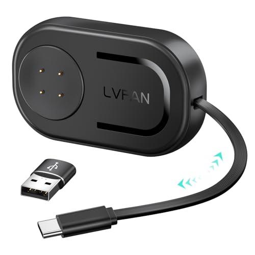 LVFAN Pixel Watch 3/2&Fitbit Versa 4/ Sense 2用 充電器 引き込み式