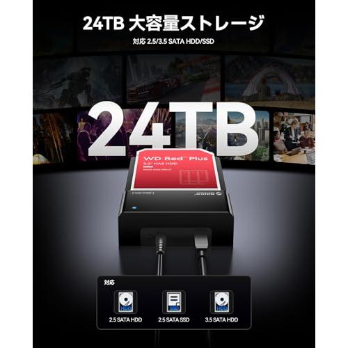 ORICO 3.5インチ HDDケース 取り替え簡単 USB3.0接続 16TB対応 高放熱