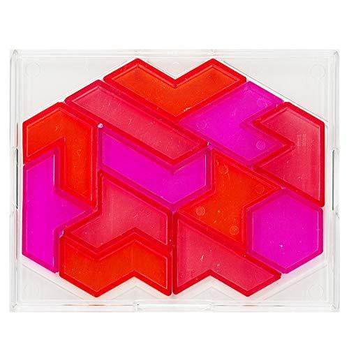 テンヨー(Tenyo) ヘキサモンド 脳ブロック 永久に遊べるパズル 難易度3