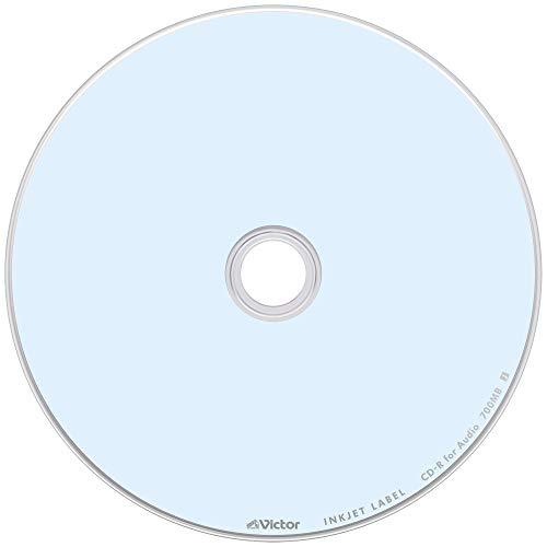 ビクター Victor 音楽用 CD-R 80分 20枚 カラーMIXプリンタブル 