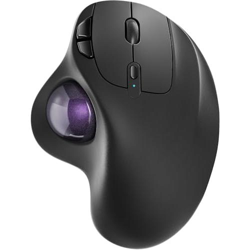 MH-Epsilon 右手用トラックボールマウス Nulea M501 ワイヤレス トラックボールマウス 3台接続 Bluetooth/USB
