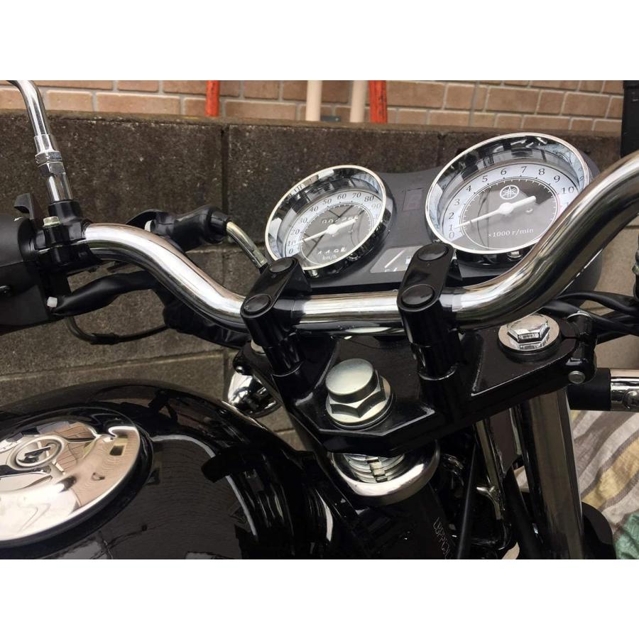 KEMIMOTO ハンドルポスト バイク 20mmアップ 汎用 ハンドルバー KEMIMOTO ハンドルポスト バイク 20mmアップ 汎用 ハンドルバー