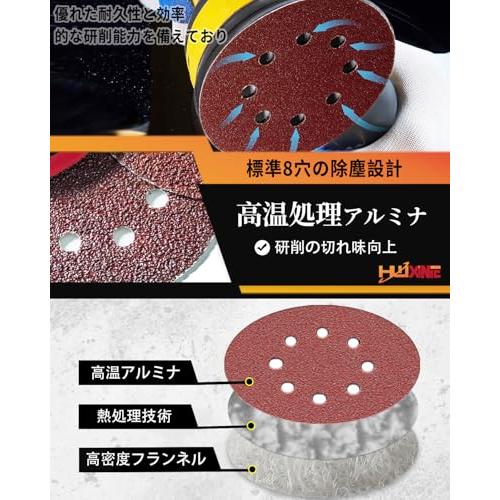 ＃800 ランダムアクションサンダー用 8個穴 マジックペーパー125mm 100枚組【00649】 工具 ランダムアクションサンダー」の人気商品一覧・価格比較