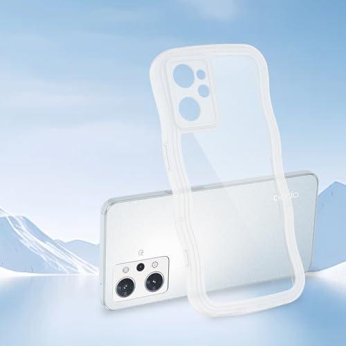 HILEGENER OPPO Reno 9A/7A かわいい ケース うねうね レンズ保護 耐