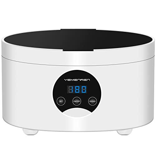 YEMENREN 超音波洗浄機 600ml 大容量 48000Hz 小型家用 5段階タイマー