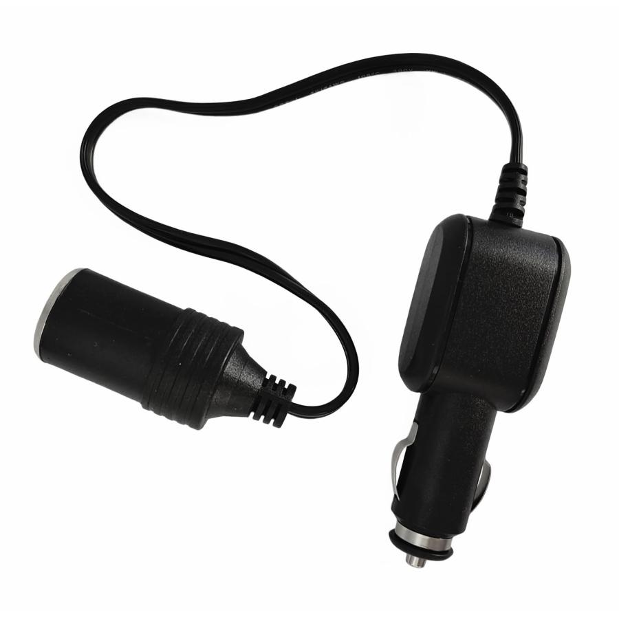SHEAWA シガーソケット 24V→12V 電圧変換 トランク用 60W DC/DC