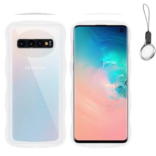 HILEGENER for Galaxy S10 SC-03L / SCV41 かわいい ケース うねうね