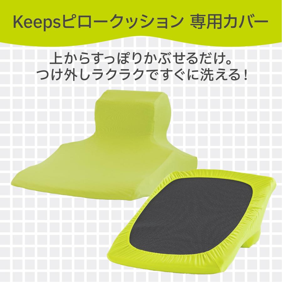 nishikawa 西川 キープス ピロークッション専用 カバー 洗える 