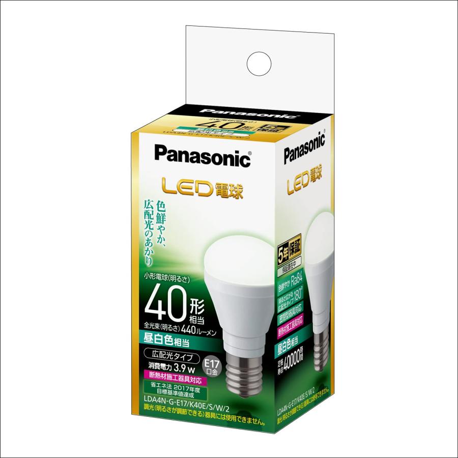 パナソニック LED電球 E17 40形 10個セット 楽天市場】パナソニック LED電球 ミニクリプトン形(小形電球タイプ