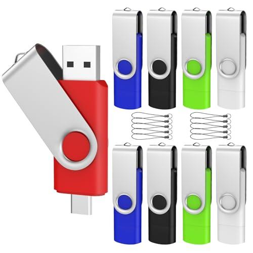 ABLAZE USBメモリ 16GB 10本セット USB2.0 + Type-C デュアルコネクタ