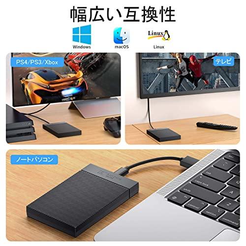 SAN ZANG MASTER 2.5インチ HDD ケース USB 3.1 6Gbps接続 SATA UASP
