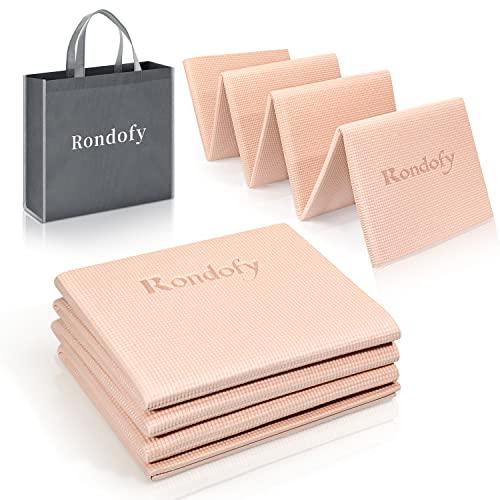 Rondofy ヨガマット 折りたたみ 6mm トレーニングマット 折り畳み