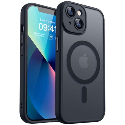 CANSHN iPhone 13 用 ケース Magsafe対応・カメラ全面保護 耐衝撃