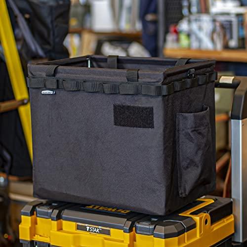 WHATNOT(ワットノット) 収納コンテナ ツールバッグ ブラック 幅360mm