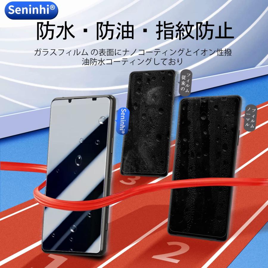 HIMEHINA フィルム　5枚セット Seninhi 対応 Xperia 5 II フィルム 2枚セット 日本製素材旭硝子製