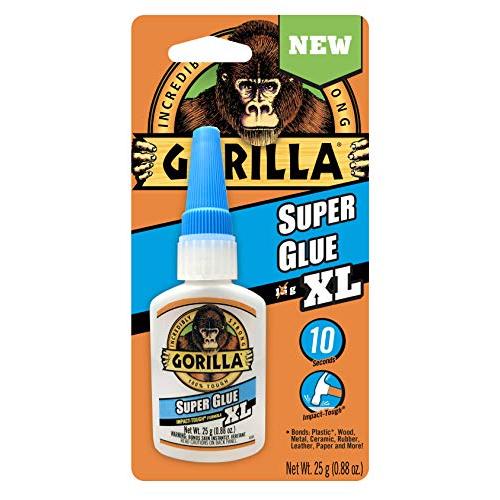 Gorilla（ゴリラ）強力接着剤 ジェル XL 25g クリア 1パック 7400202