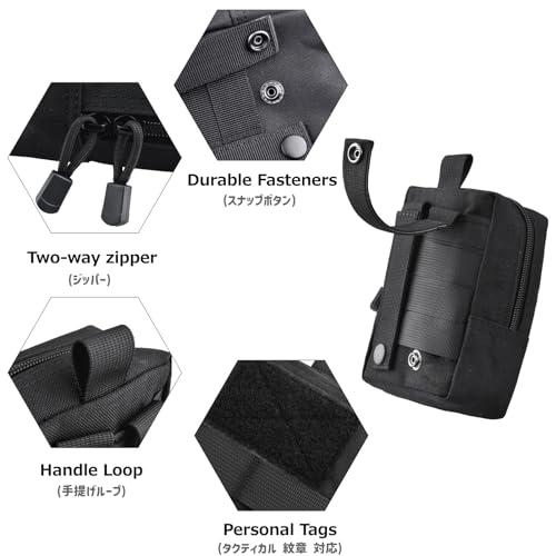 Azarxis Molleポーチ EDCポーチ ユーティリティポーチ 小物・財布