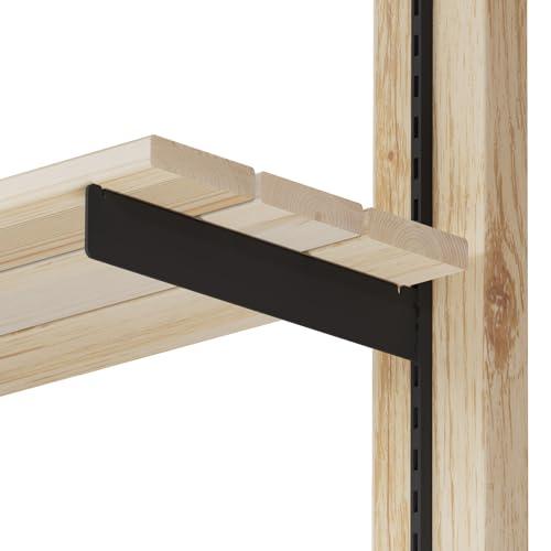 平安伸銅工業 LABRICO 棚柱 棚受け 棚受け金具 2枚入 1x4棚受 (棚板3枚