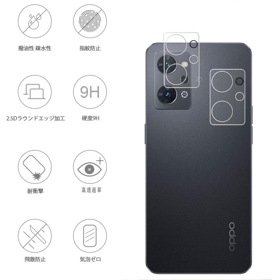 PCduoduo 2+2枚入り対応 OPPO Reno7 A (CPH2353) OPG04 A201OP 用の