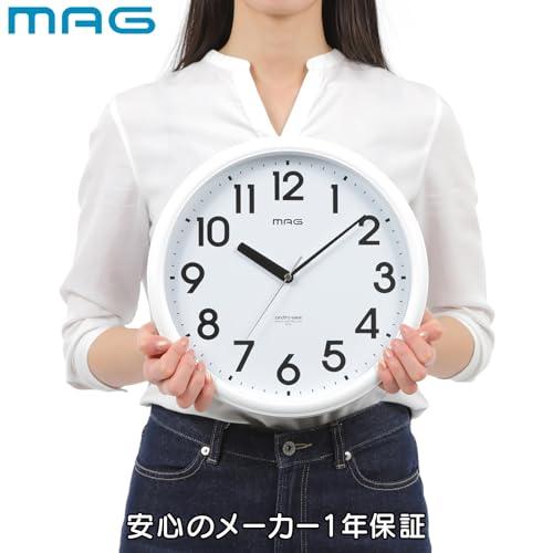 MAG(マグ) 掛け時計 壁掛け時計 電波時計 アナログ シンプル 直径31.0