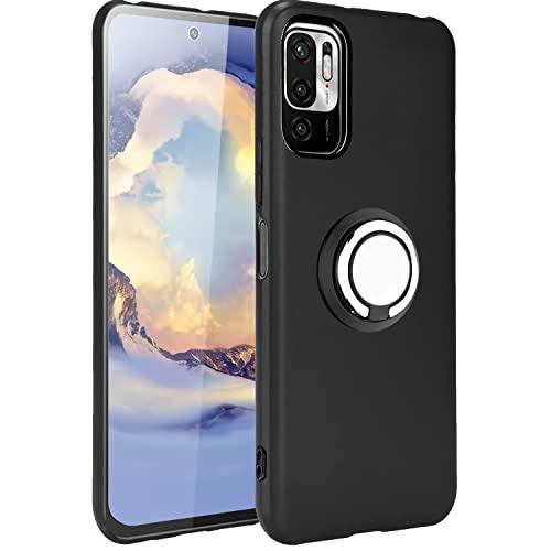 Xiaomi Redmi Note 10 JE ケース 10T リング付き シリコン 耐衝撃
