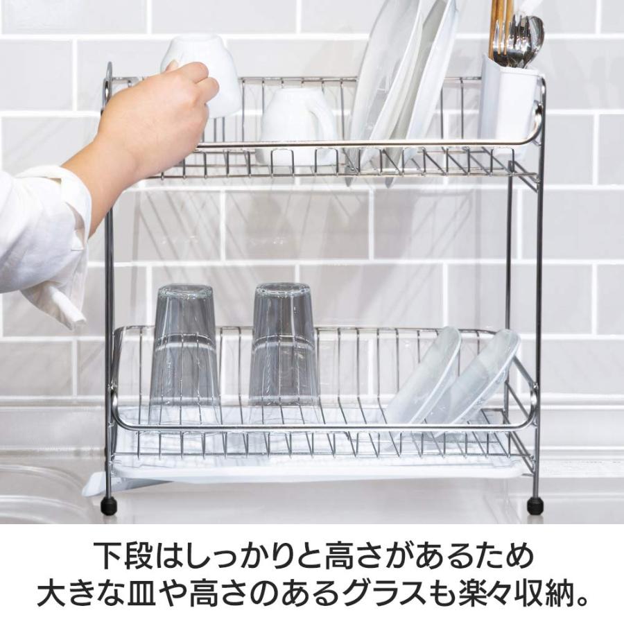 アイリスプラザ 水切りラック 突っ張り一人暮らし 水切り かご シンク