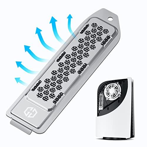 GRAUGEAR PS5専用のSSDカバーとヒートシンクを一体化したデザイン、PS5対応の拡張スロットカバーとするタイプのヒートシンクについては