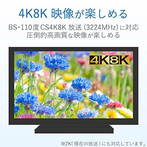 DXアンテナ 分配器 2K 4K 8K 対応 4分配 1端子通電形 金メッキプラグ F