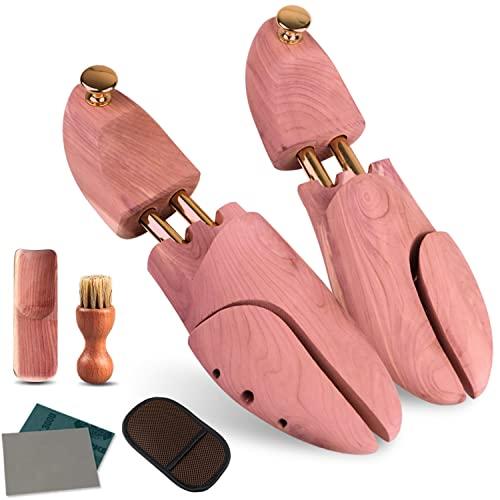 Wellnice] シューキーパー シューツリー レッドシダー 23.5-29cm対応