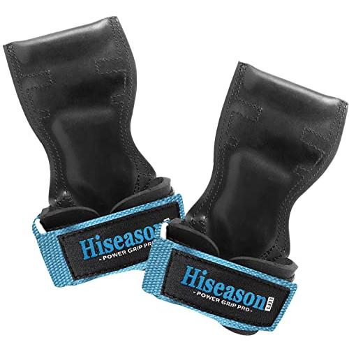 Hiseason パワーグリップ 筋トレ グリップ 懸垂 ラバー 握力補助 滑り